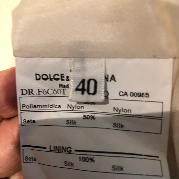 Dolce & Gabbana Run way dress size 4-6 - Picture 8 of 14